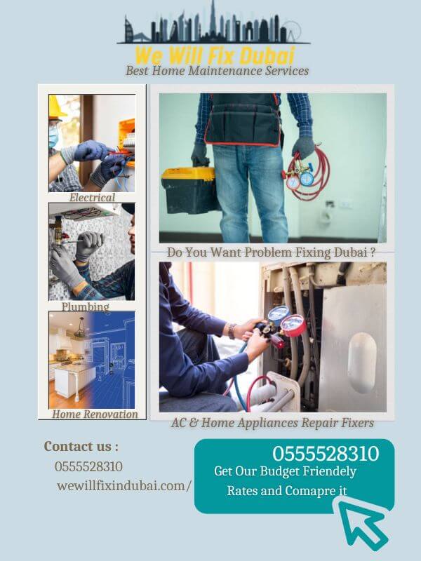 We Will Fix In Dubai | Ac Maintenance | Ac Repair Dubai | water Heater Repair| Handyman | Home Appliances and Ig Washing machine repair | Dryer repair | Fridge and Refrigerator repair | Dish washer and All Home Appliances | Plumbing.